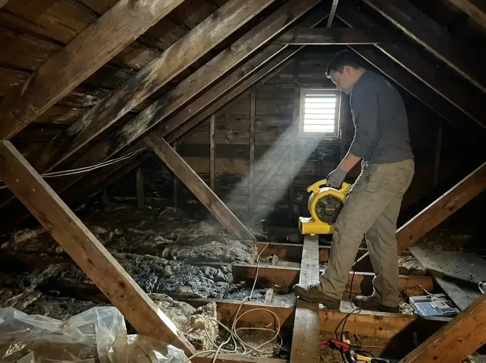 attic-water-damage-drying-proc-007 — frequently asked questions, Emergency Water Extraction & 24/7 Flood Response in Ellis,…
